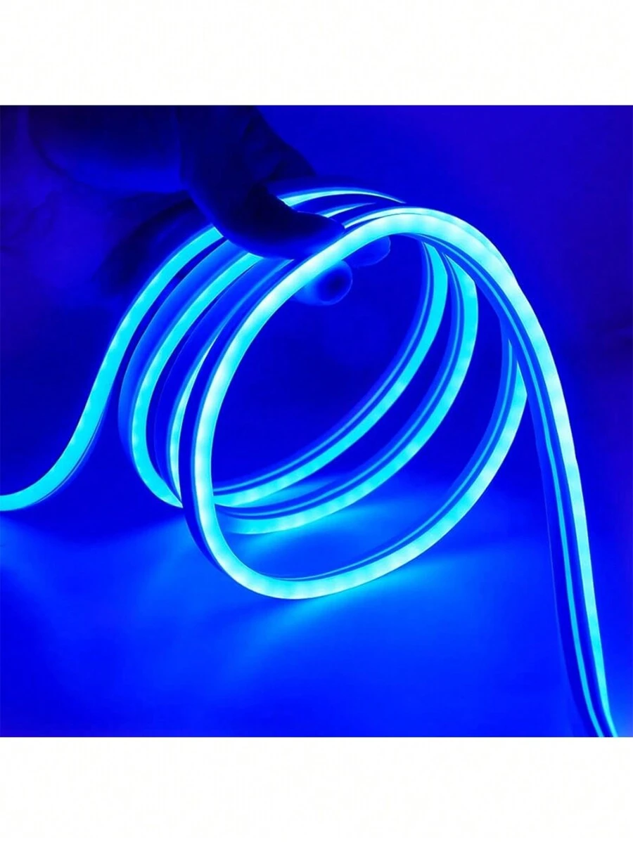 5m Flexible Neon Strip - Blue - View 1