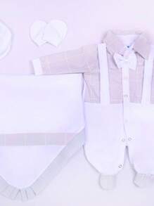 Baby Boys Bodysuits - 灰色 - 查看 3