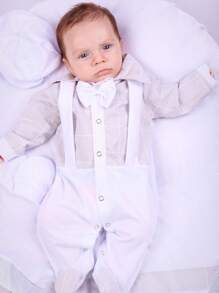 Baby Boys Bodysuits - 灰色 - 查看 1