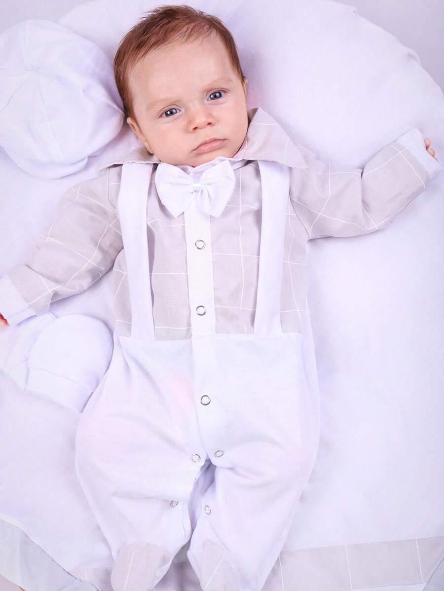 Baby Boys Bodysuits - 灰色 - 查看 1