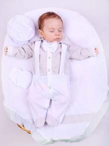 Baby Boys Bodysuits - 灰色 - 查看 4