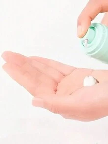 1入組30毫升可裝潰泡式充填泵式乳液瓶,真空式乳液瓶,可充填擠壓式泵式瓶,空的化妝品樣品分配器容器,臉部乳霜無空氣瓶,便於攜帶,適用於乳霜和化妝品容器,旅行配件 - 綠色 - 查看 2