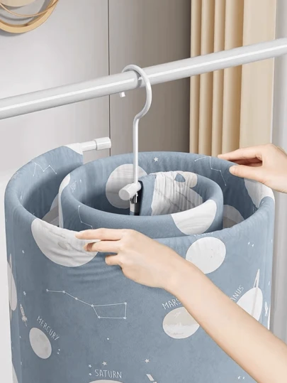 Varal e Cabide Secagem Rápida de Toalha Lençol Roupa Coberta Colcha Pratico e Fácil