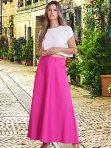 Women Skirts - Hồng - Xem 4