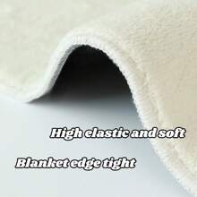 1 Miếng Thời trang Màu hồng Sang trọng Thảm khu vực Mặt Gương Phòng ngủ Tấm lót Nhà  Đồ trang trí Phòng khách Tấm thảm Hành lang lông tơ Thảm Màu hồng Đồ đạc Phòng Trang trí - Hồng - Xem 3