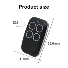 车库门遥控器复制器 286MHz-868MHz 多频代码抓取器 克隆门钥匙扣手持发射器 - 紅色 - 查看 7