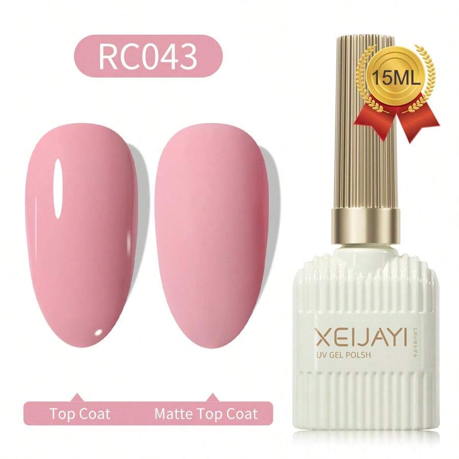 XEIJAYI 1pc 15ML Pink Gel Nail Polish For All Seasons With 102 Colors For Choose For Nail Decoration In Nail Salons - Pink - View 1