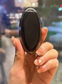 1pc Black Tpu Car Key Cover, Personalized And Simple Key Drop Protection Cover, Suitable For Nissan Xuan Yi Car Model - Black - View 2