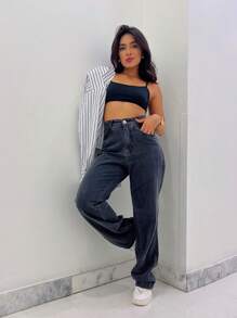 Women Jeans - Black - View 3