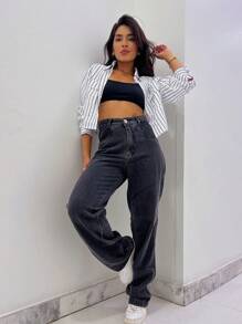 Women Jeans - Black - View 4