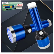 Rechargeable Hand Lamp, LED Flashlight On Both Sides Front And Back - Multicolor - View 1
