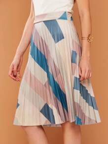 Women Skirts - 藍色 - 查看 3