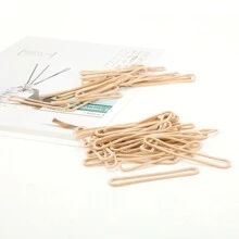 50/100/200pcs High Thermostability Rubber Bands Elastic Stretchy Rubber Bands For Laboratory Office Supplies Back To School