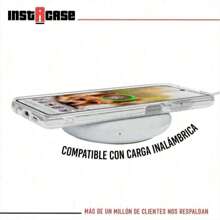 Funda Compatible con Huawéi  Corazón Beige Protector para Huawéi  San Valentín, Case para Huawéi  Corazón Beige , Carcasa para Huawéi  Para Mujer, a Prueba De Golpes TPU. - Transparente - Ver 4