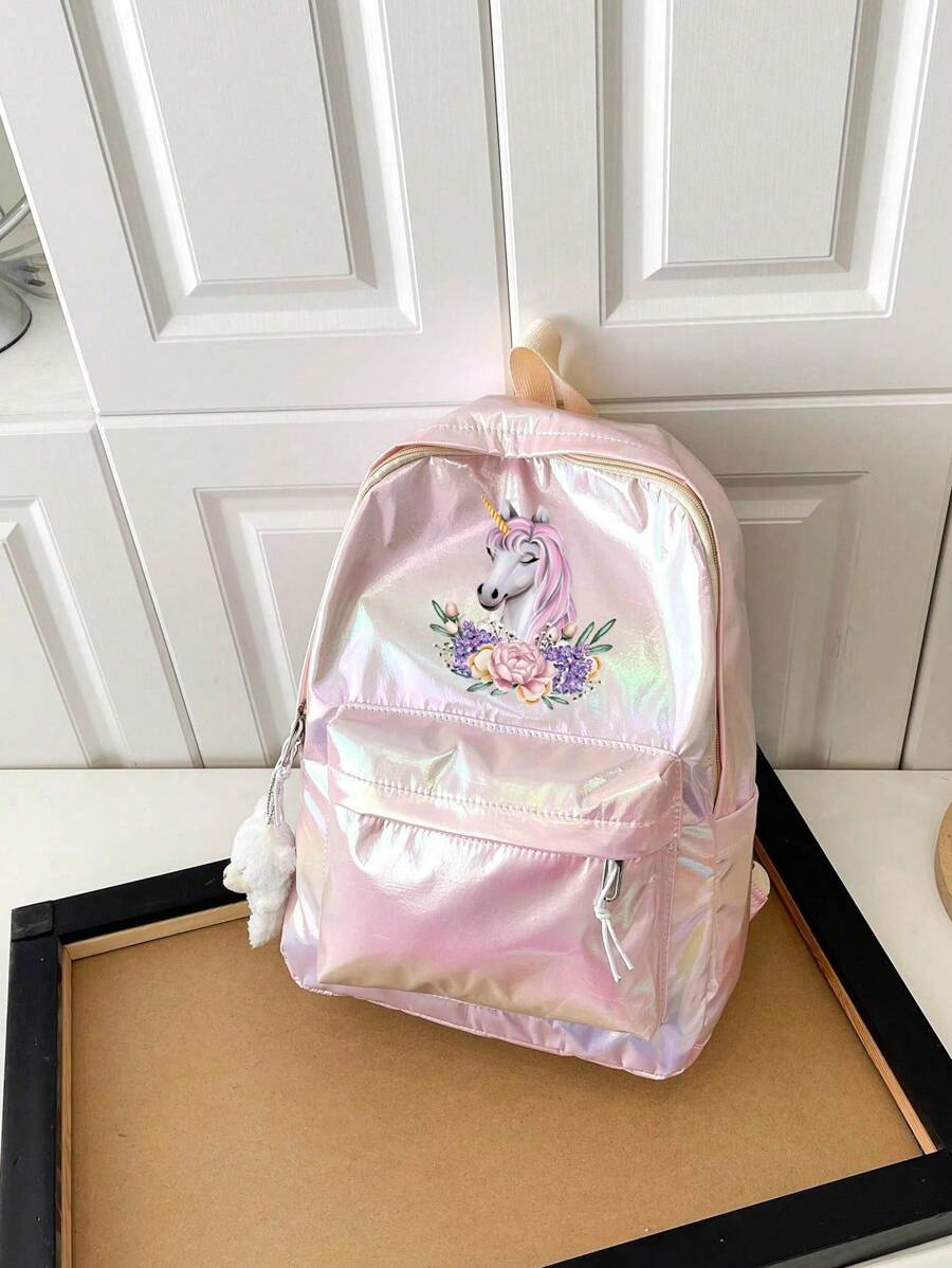 Canvas Schulrucksack Für Teenager – 38x32 Cm, Vintage Stil, Mit Laptopfach