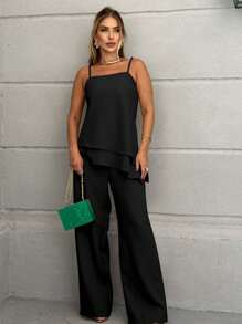 Women Two-Piece Outfits - Negro - Ver 1