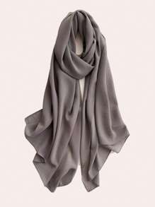 Khăn choàng thời trang bằng vải voan mỏng dành cho nữ, khăn choàng, khăn tắm biển, khăn trùm đầu chống nắng, thích hợp sử dụng hàng ngày Bandana, dây buộc tóc, dây buộc đầu lý tưởng để tô điểm cho vẻ ngoài của bạn vào dịp Giáng sinh, mùa đông, mùa thu - Nhiều màu - Xem 17