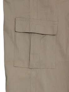 Jeans cargo con bolsillo - Camel - Ver 3