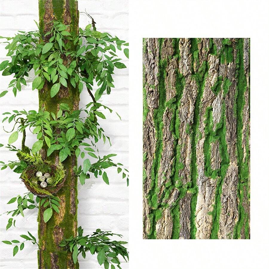 Reptile Cork Terrarium Background Glass Containers Bark Tank Plate Rock Reptichip Bearded Dragon Fish Wallpaper - Green - View 1