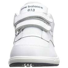 NEW BALANCE Mens Signature Solid Walking Shoes - Putih - View 4