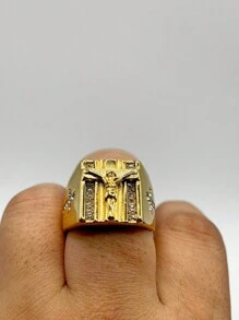Men's Single Ring - Vàng - Xem 4