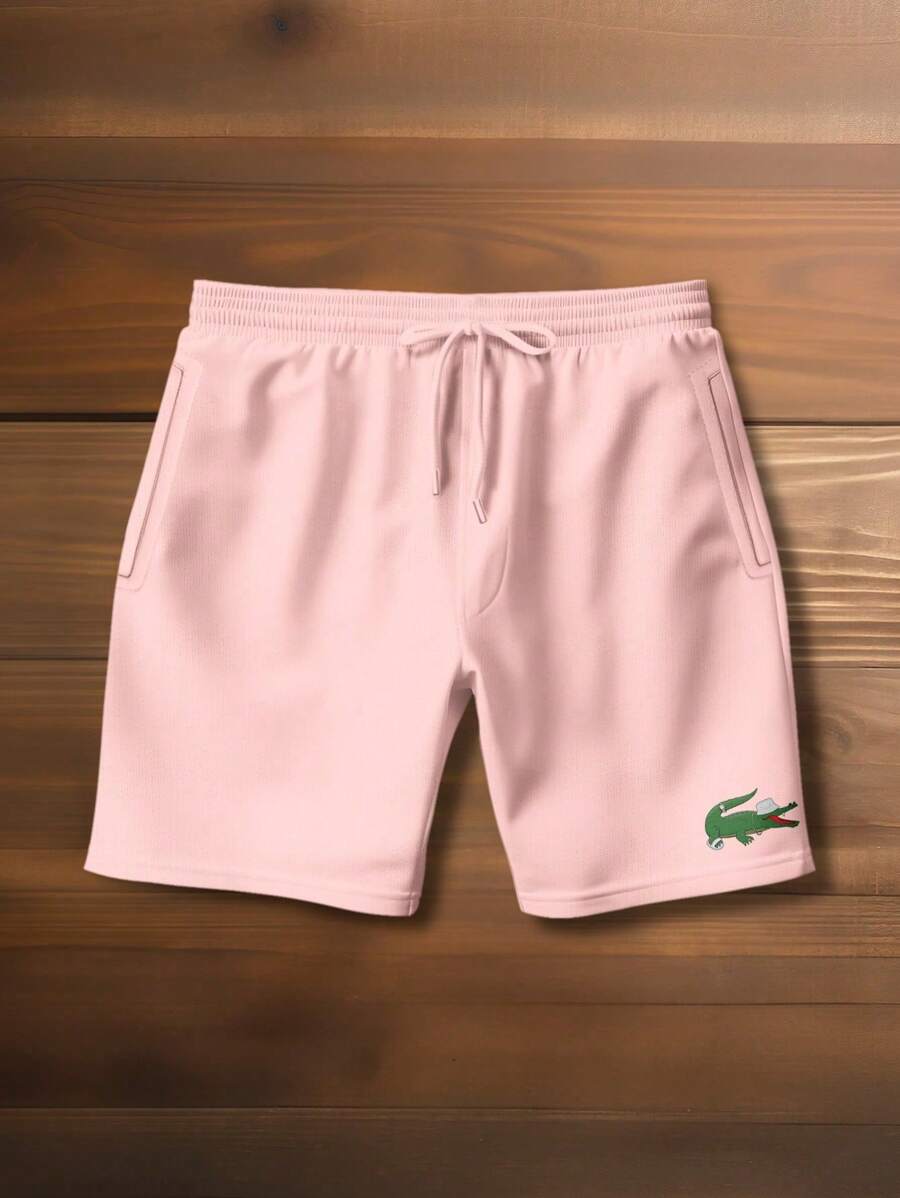 Men Shorts - 淺粉色 - 查看 1