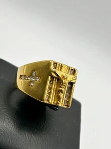 Men's Single Ring - Vàng - Xem 2