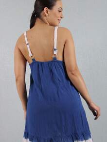 Women Dresses - 藍色 - 查看 2