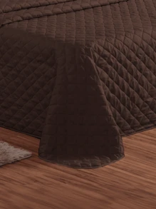 Quilts - 棕色和白色 - 查看 3