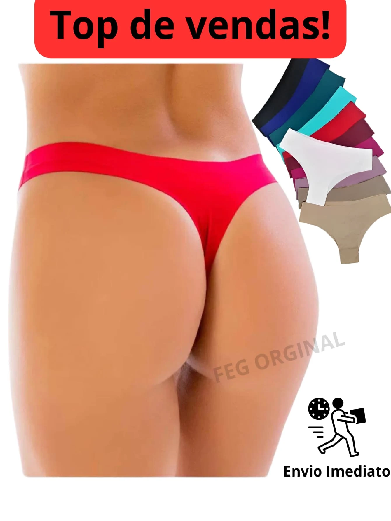 Women Thongs - 彩色 - 查看 1