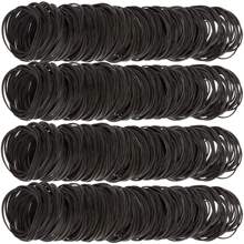 100/300/500pcs Black Rubber Band For Office Supply School Home Elastic Band 38mm Rubber Bands Back To School