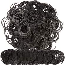 100/300/500pcs Black Rubber Band For Office Supply School Home Elastic Band 38mm Rubber Bands Back To School