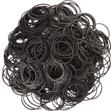 100/300/500pcs Black Rubber Band For Office Supply School Home Elastic Band 38mm Rubber Bands Back To School