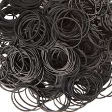100/300/500pcs Black Rubber Band For Office Supply School Home Elastic Band 38mm Rubber Bands Back To School