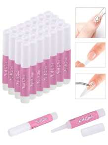 10pcs/Pack 2g Salon Nail Glue, Professional Nail Tip Adhesive For Rhinestone - Multicolor - View 1
