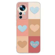 INSTACASE Funda Compatible con Xiáomi  Corazón Beige Protector para Xiáomi  San Valentín, Case para Xiáomi  Corazón Beige , Carcasa para Xiáomi  Para Mujer, a Prueba De Golpes TPU. - Transparente - Ver 1