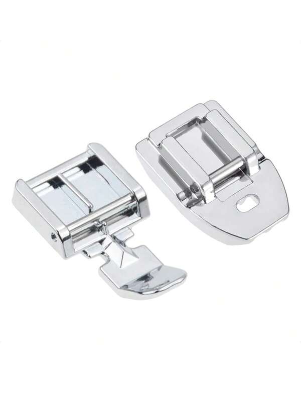 Zipper Foot And Invisible Zipper Foot For All Low Shank Snap-On Singer, Brother, Babylock, Euro-Pro, Janome, Kenmore, White, Juki, New Home, Simplicity, Necchi And Elna Sewing Machines