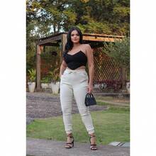 Women Pants - Màu be - Xem 2