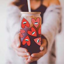 5pcs Mexican Embroidery Flower Design UV DTF Cup Wraps Decals Transfer Printing Waterproof Self-Adhesive Stickers For Mug Water Bottle Cup,DTF Transfer Sticker For 16 OZ Glass Can Wrap ,3d Crystal Label Waterproof And Scratch Resistant,DIY WrapTransfer Sticker Fashion Women Decals DIY Crafts- (11x24cm) 4.3inx9.4in