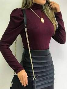 Women Tank Tops & Camis - 酒紅色 - 查看 2