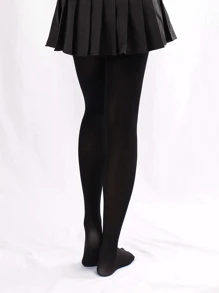 1 par Mallas negras minimalista, delgadas y ajustadas al Body (apropiadas para 15-20℃) - Negro - Ver 3