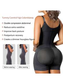 1 pieza Malla deportiva ajustada para entrenamiento y moldeado del abdomen, ropa interior para fitness y yoga de exterior