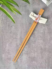 5 Pairs Of Class A Household Bamboo Chopsticks - Multicolor - View 4