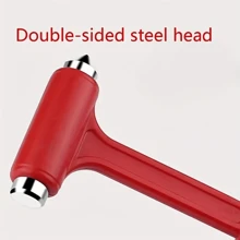 Emergency Escape Tool Car Self-Help Escape Hammer Fire Emergency Window Breaker Knocking Glass Artifact Car Rescue Red Hammer - Multicolor - View 5