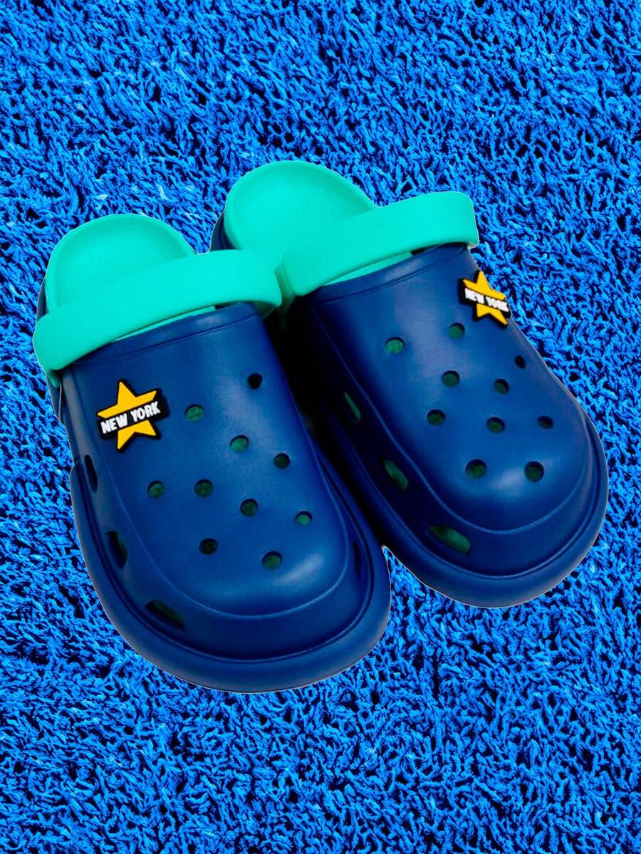Men's Strap Sandals. Comfortable, Breathable And Resistant. With New York Star Style Charm. - Blue - View 1