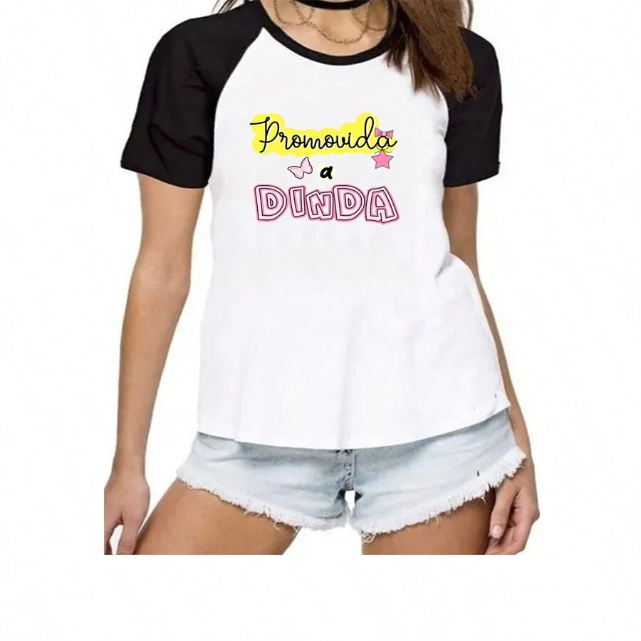 Women T-Shirts - 黑與白 - 查看 1