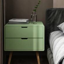 淺綠色聯繫紙剝離和粘貼壁紙,適用於架子墊,櫥櫃,桌子,抽屜,門改造裝飾,厚度自黏 - 綠色 - 查看 4