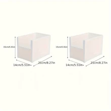 1入組直角中號收納箱,多功能廚房櫥櫃組織者,碎屑收納籃,餐具組織者,飲料罐分配器,高效家庭抽屜收納箱