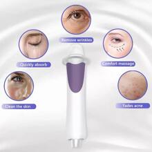 Máquina de lifting facial por radiofrecuencia RF de 12 niveles microcorriente - Morado - Ver 2