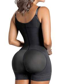 1 pieza Malla deportiva ajustada para entrenamiento y moldeado del abdomen, ropa interior para fitness y yoga de exterior